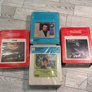 Classic 8 track tapes
